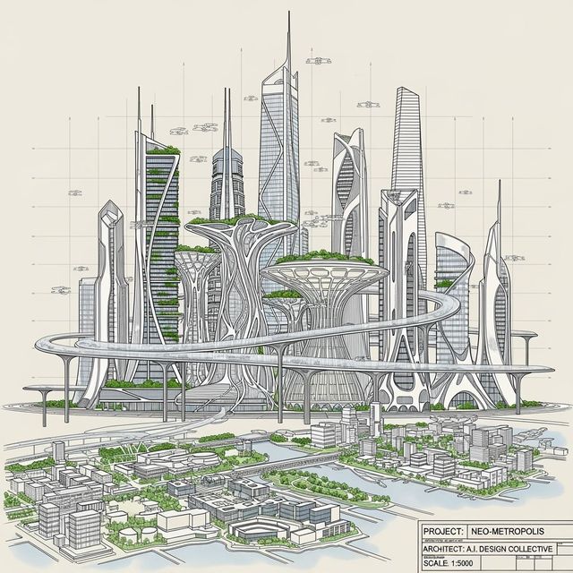 Explore Stunning Scale Drawings Created with AI gallery