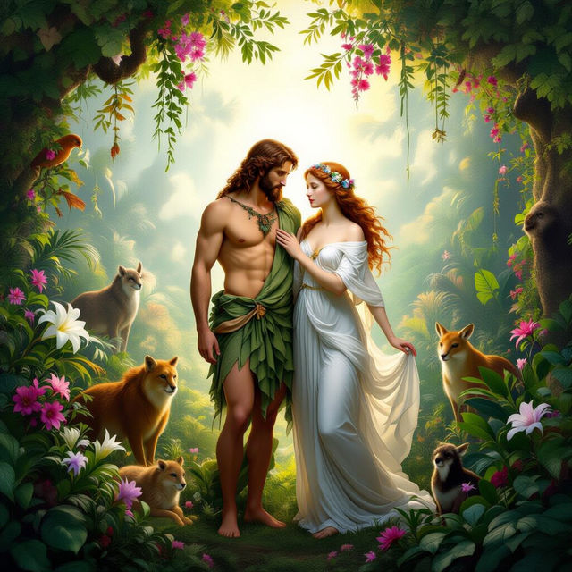 Pictures Of Adam And Eve gallery