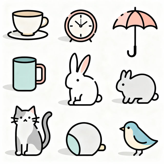 Easy Small Drawings - Made With AI gallery