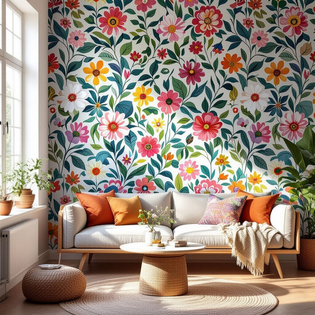 Explore AI-Generated Stick and Peel Wallpaper Designs gallery