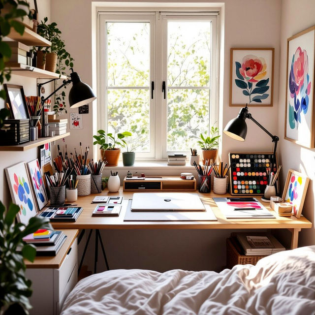 Small Bedroom Art Studio Art gallery