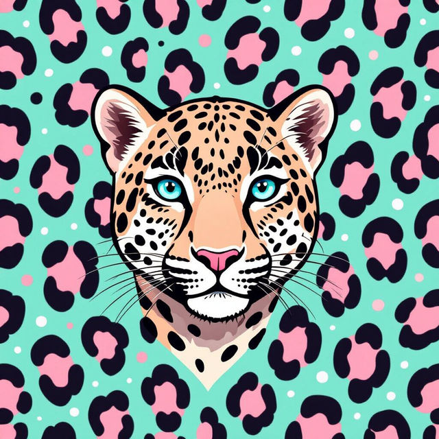 Cute Leopard Print Wallpaper gallery