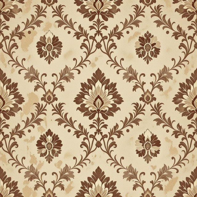 Old Vintage Wallpaper - AI Generated gallery