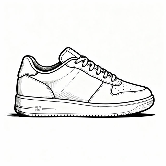 Easy Shoe Drawing Ideas gallery