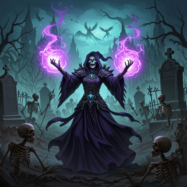 Necromancer Fantasy Art gallery