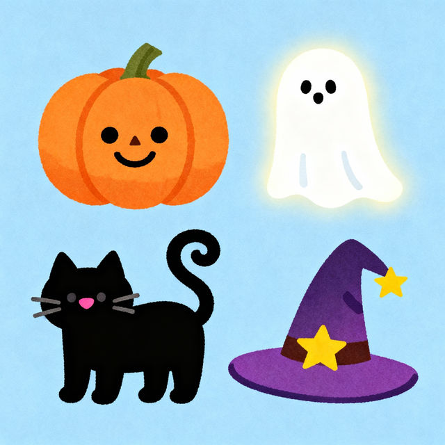 Easy Cute Halloween Drawings gallery