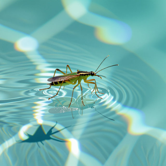 Tiny Pool Bugs Pictures - AI Generated gallery