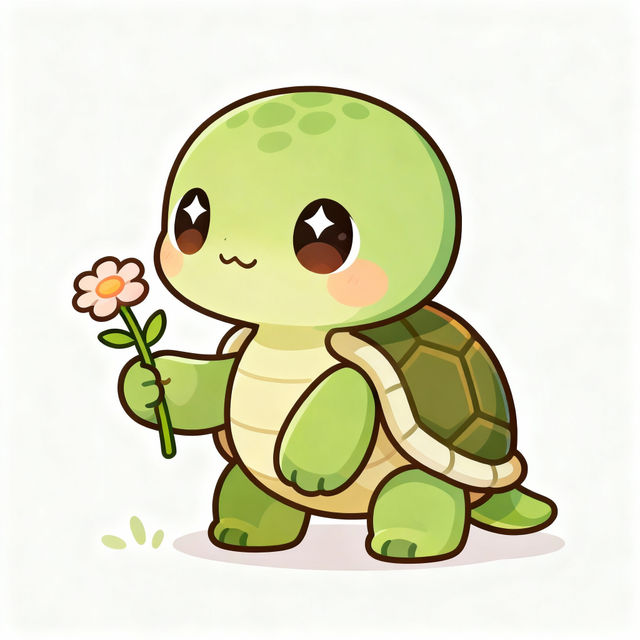 Kawaii Cute Turtle Drawings gallery