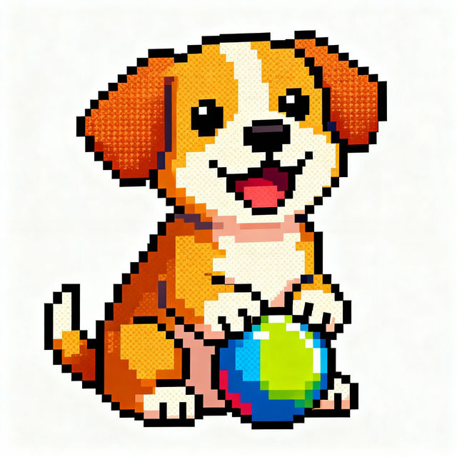Dog Pixel Art gallery