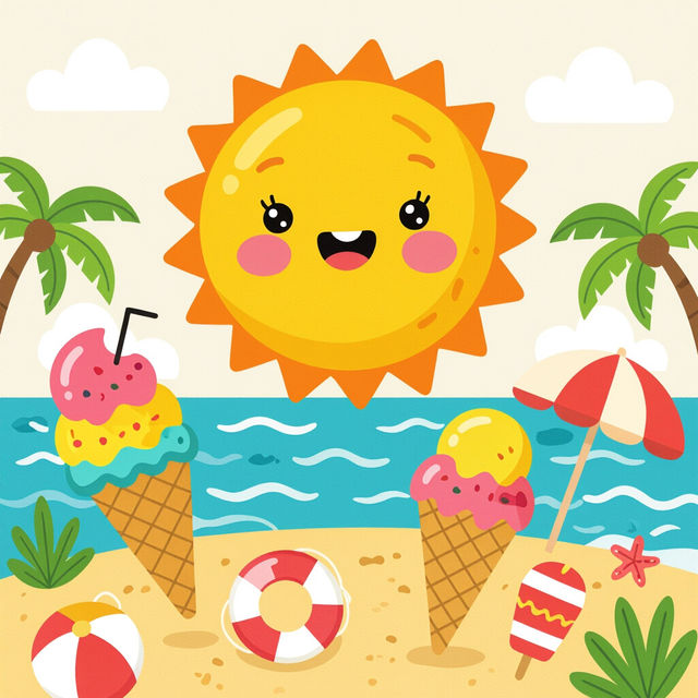 Cute Summer iPhone Wallpapers gallery