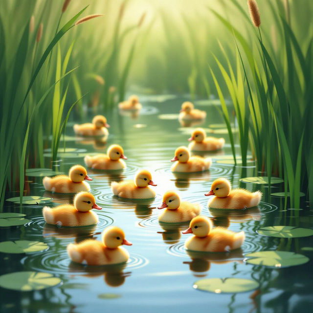 Wallpaper Ducks Wallpaper - Made With AI gallery