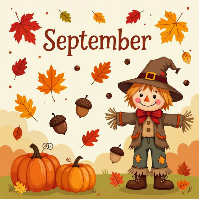 September Clip Art - Made With AI gallery