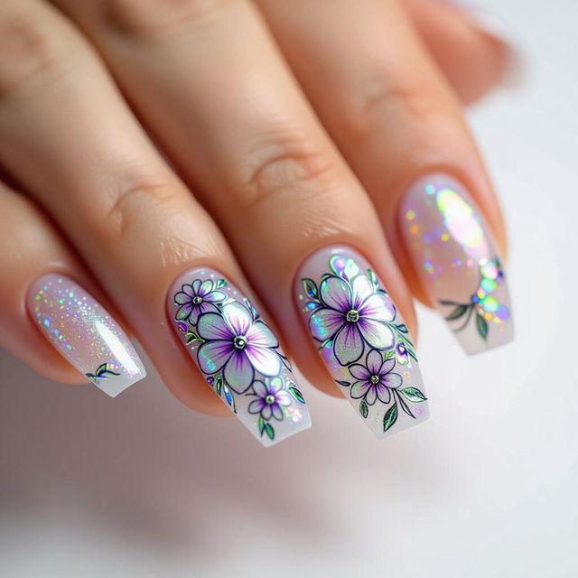 Dip Nail Art Ideas gallery