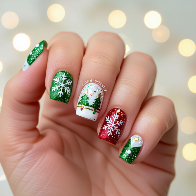 Holiday Nail Art gallery