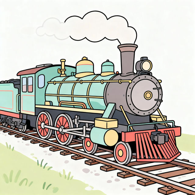 Railroad Easy Drawing gallery