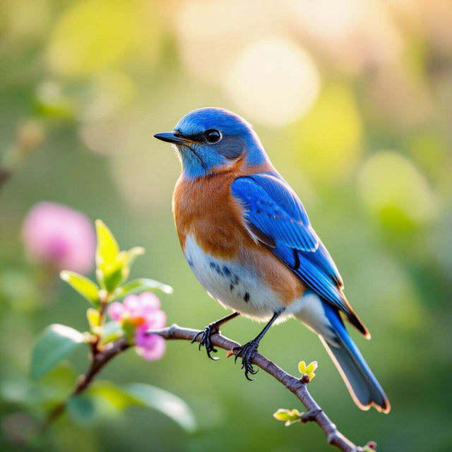 Pictures Of Bluebirds - AI Generated gallery