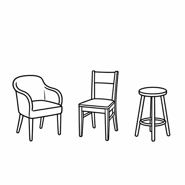 Easy Chair Drawing Tutorials gallery