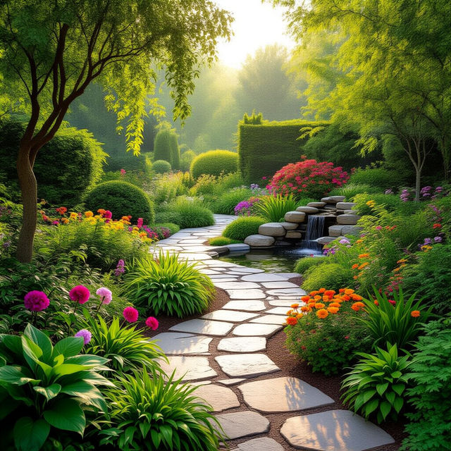 Landscaping Pictures - AI Generated gallery