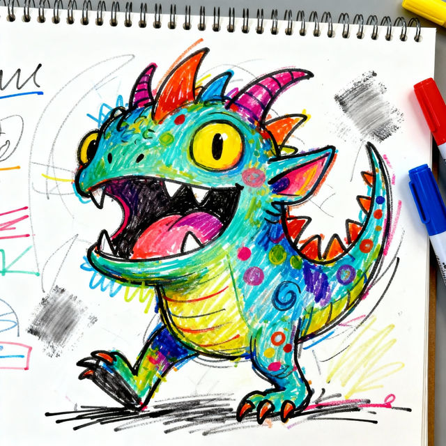 Dry Erase Drawings - Made With AI gallery