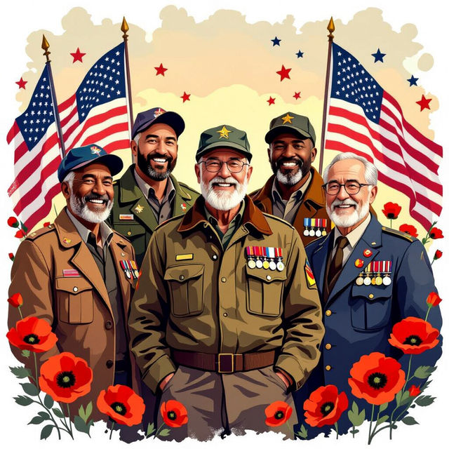 Happy Veterans Day Images - Made With AI gallery