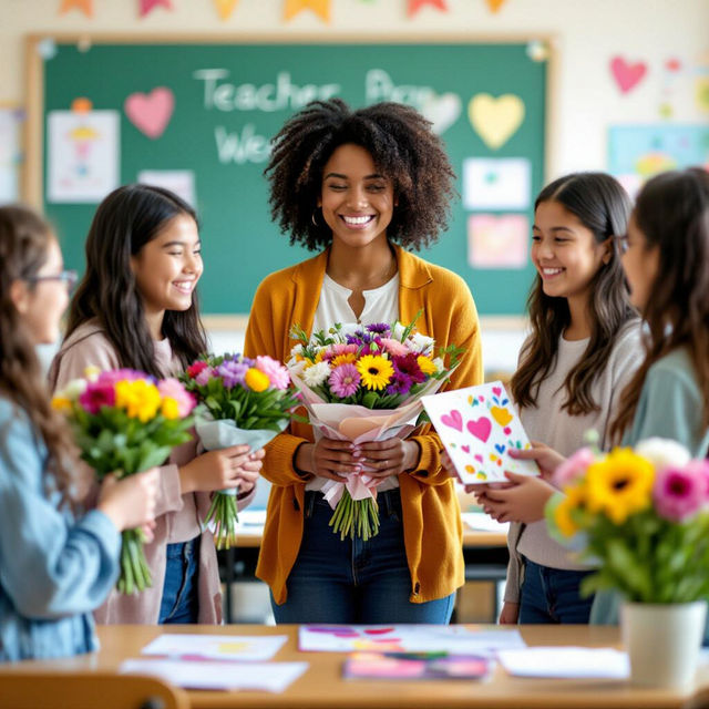 Teacher Appreciation Week Images - Created with AI gallery