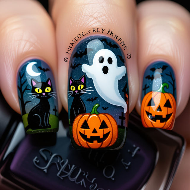 Halloween Nail Art gallery