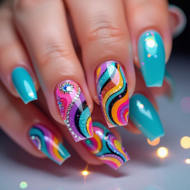 Acrylic Nail Art gallery