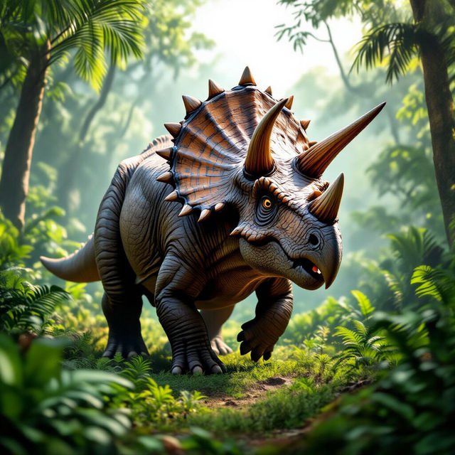 Picture Of A Triceratops gallery