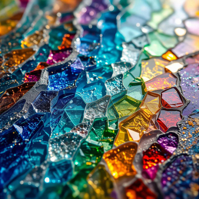 Crushed Glass For Resin Art gallery