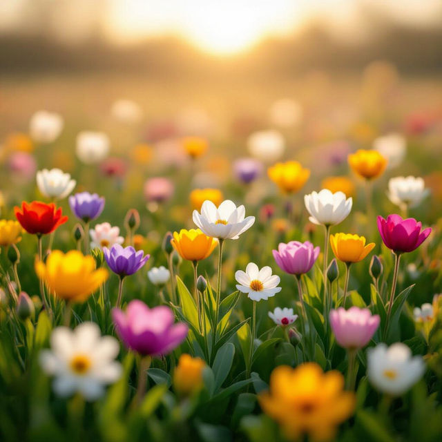 Spring Flower Wallpapers - AI Generated gallery