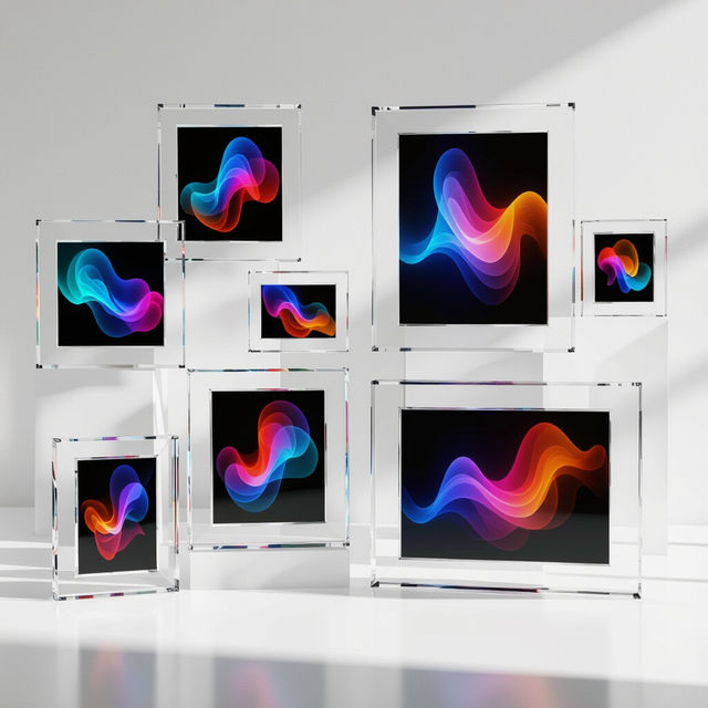 Transparent Picture Frames - AI Generated gallery