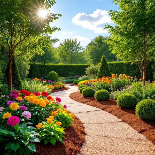 Pine Straw Landscaping Pictures gallery