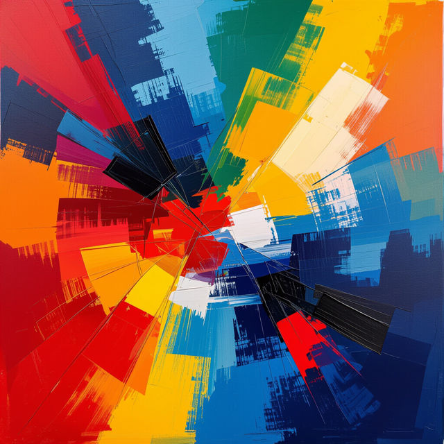 Color In Art Examples - Made With AI gallery