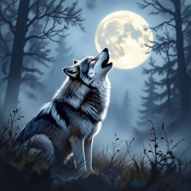 Generate Stunning Wolf Art gallery