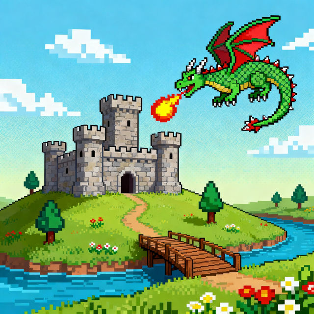 Pixel Art Drawings gallery