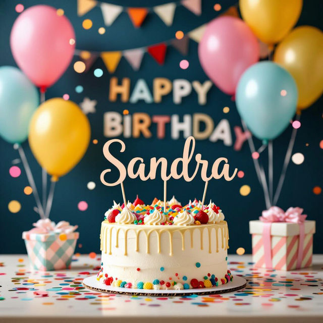 Happy Birthday Sandra Images gallery