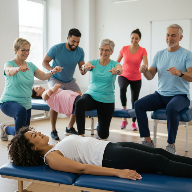 Physical Therapy Images - AI Generated gallery