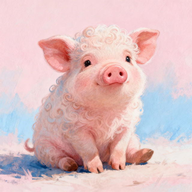 Baby Pig Drawing gallery