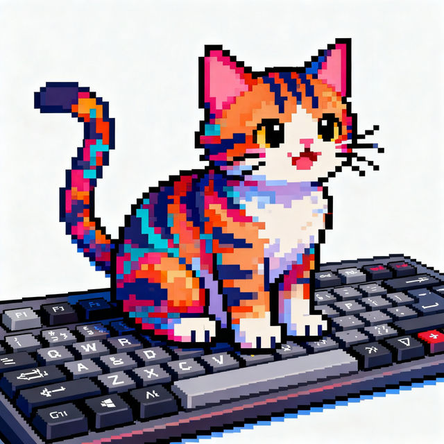 Cat ASCII Art gallery