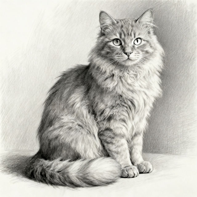 Realistic Cat Drawings - Made Easy with AI gallery