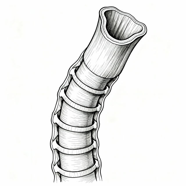 Trachea Drawings - AI Generated gallery