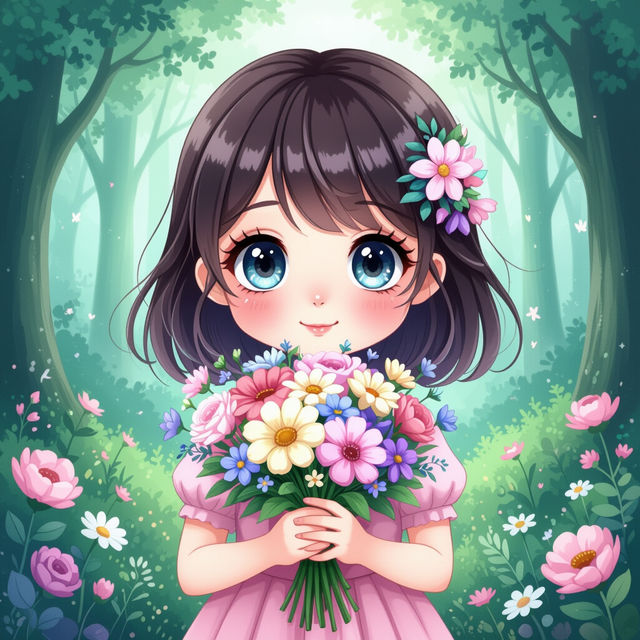 Cute Girl Drawings - Made With AI gallery