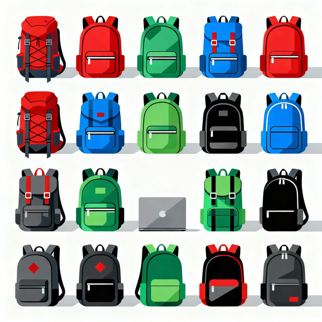 Backpacks Drawing - Create Your Own gallery