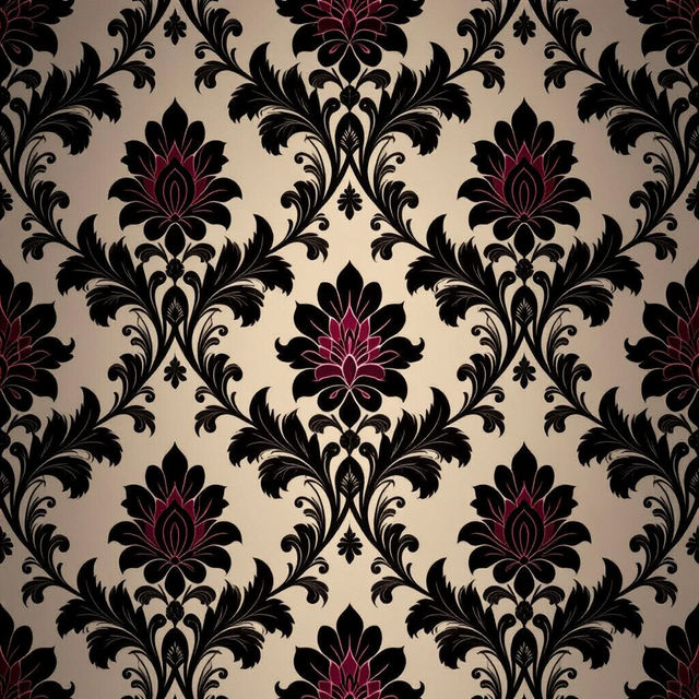 Gothic Victorian Wallpaper - AI Generated Designs gallery