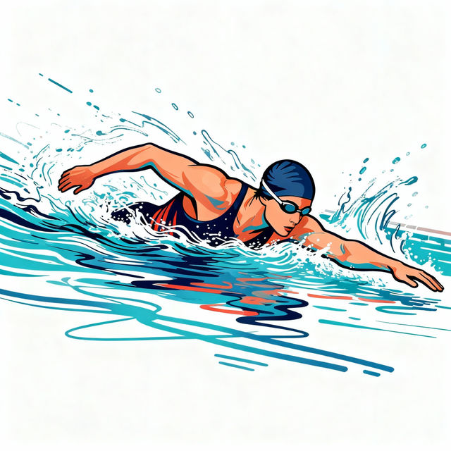 AI Swim Drawings gallery