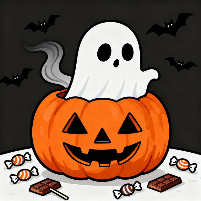 Spooky Easy Drawings gallery