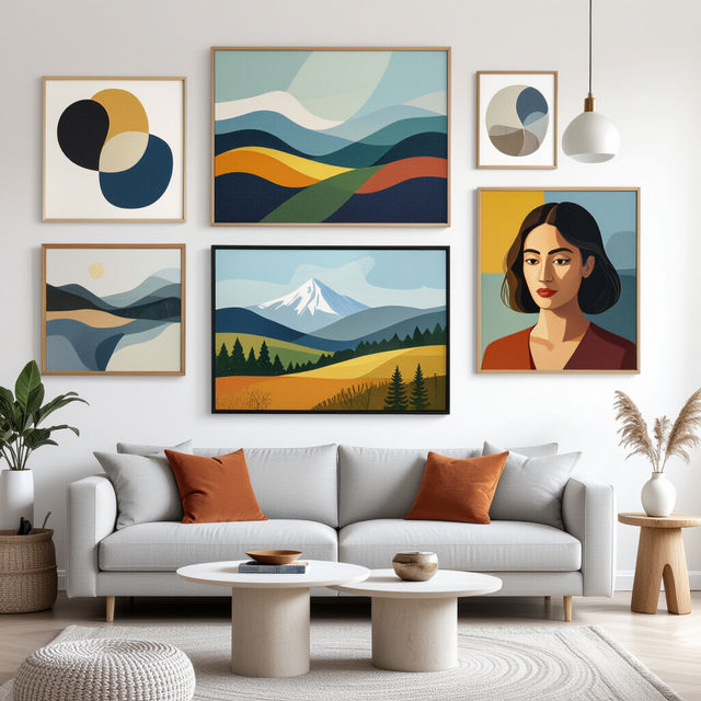 Wall Art Size Guide - Free Resources gallery