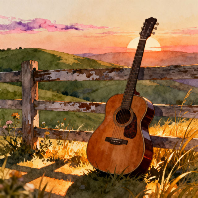 Country Music Drawings - AI Generated gallery