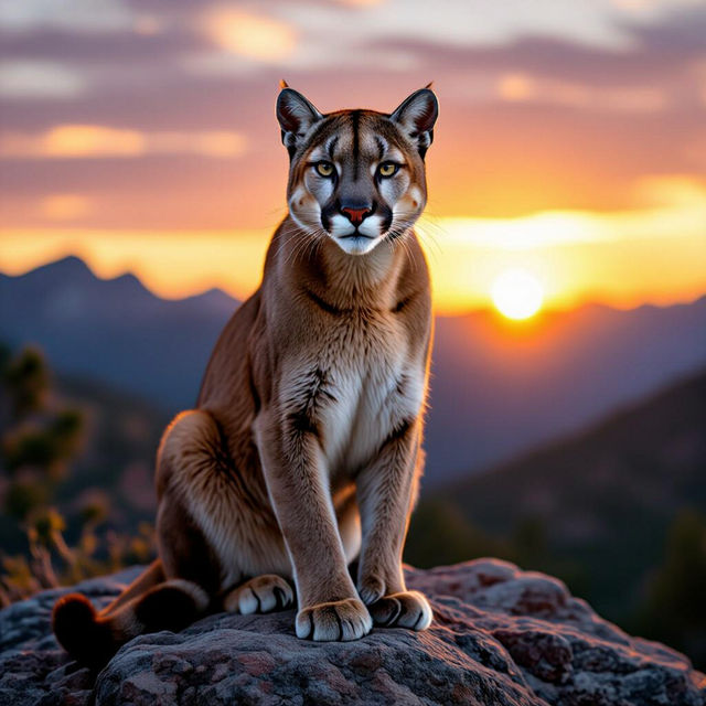 Cougar Images - Stunning AI Creations gallery