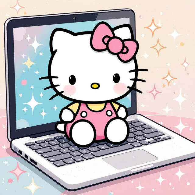 Cute Hello Kitty Wallpaper for Laptops gallery
